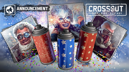 A bundle with festive portraits and paints for coins! - News - Crossout